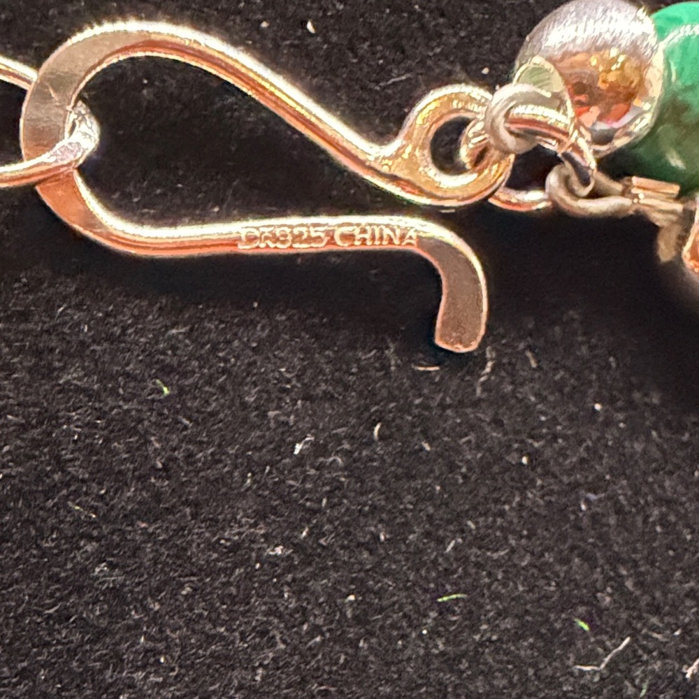 Jay King Malachite & Sterling Silver Pendant Necklace. - Picture 4 of 7